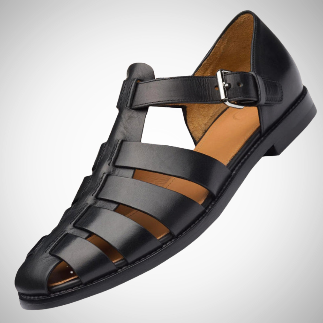 arvin mens spring summer leather fisherman sandals for men qmpyv.png