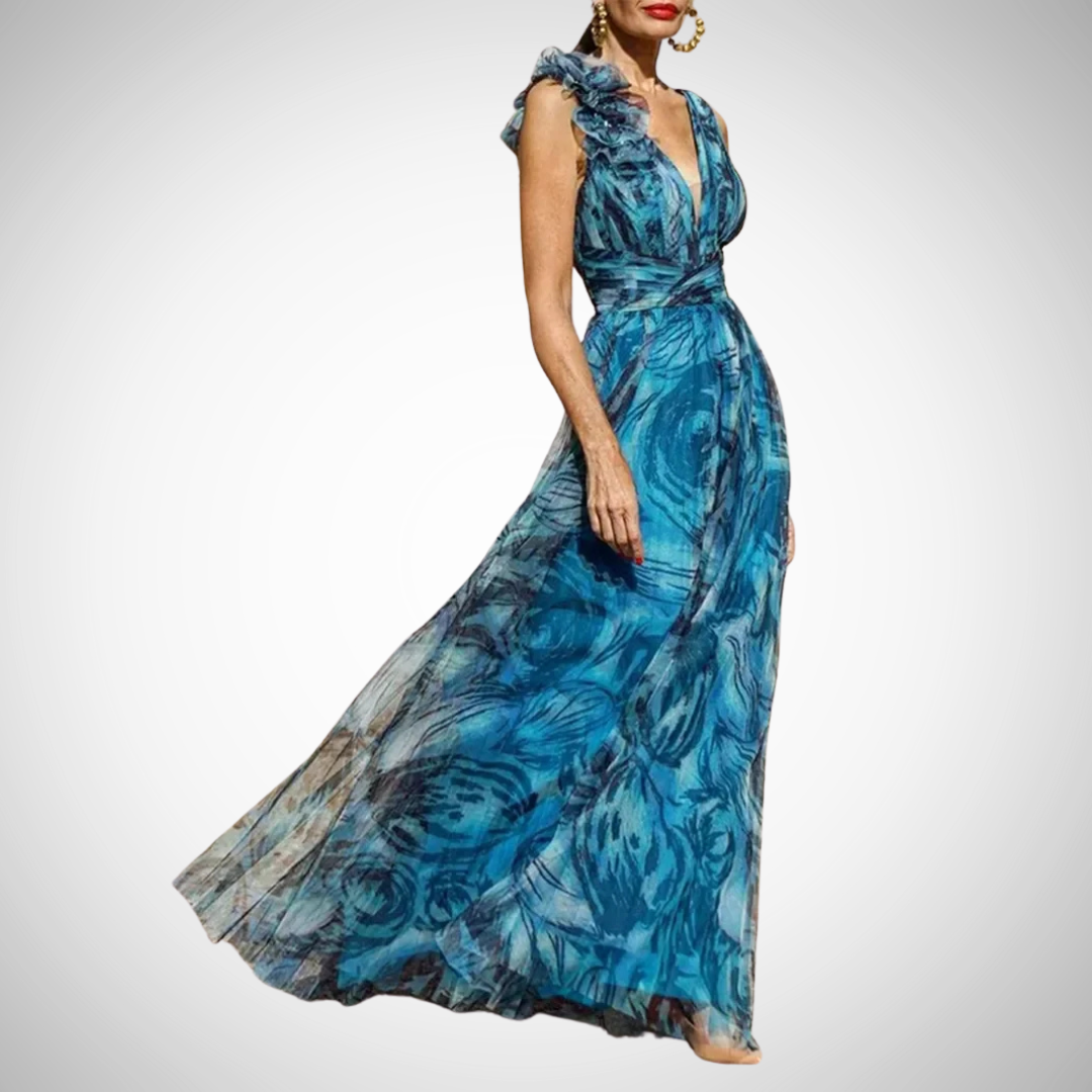 dorothea peacock blue maxi dress for women erjd0.png