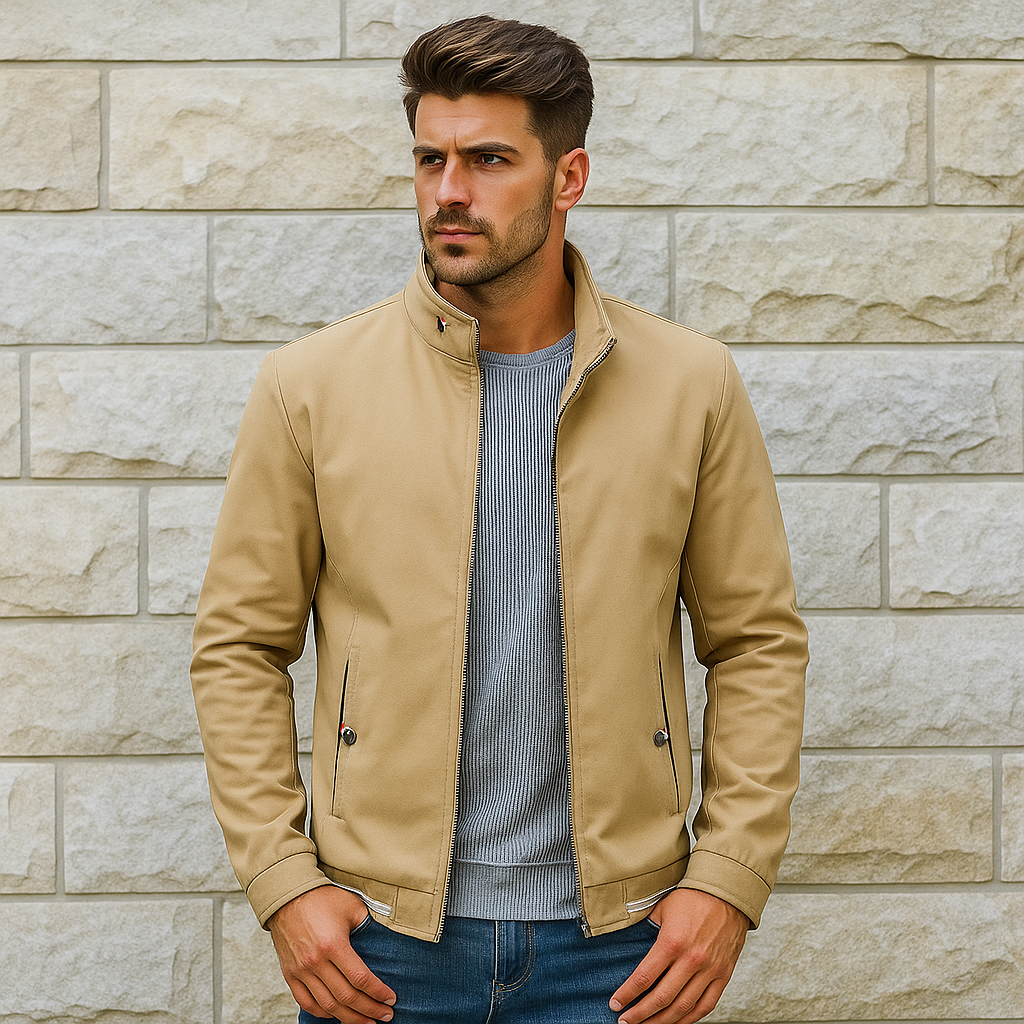 drake mens windbreaker jacket daily business man kl7in.png