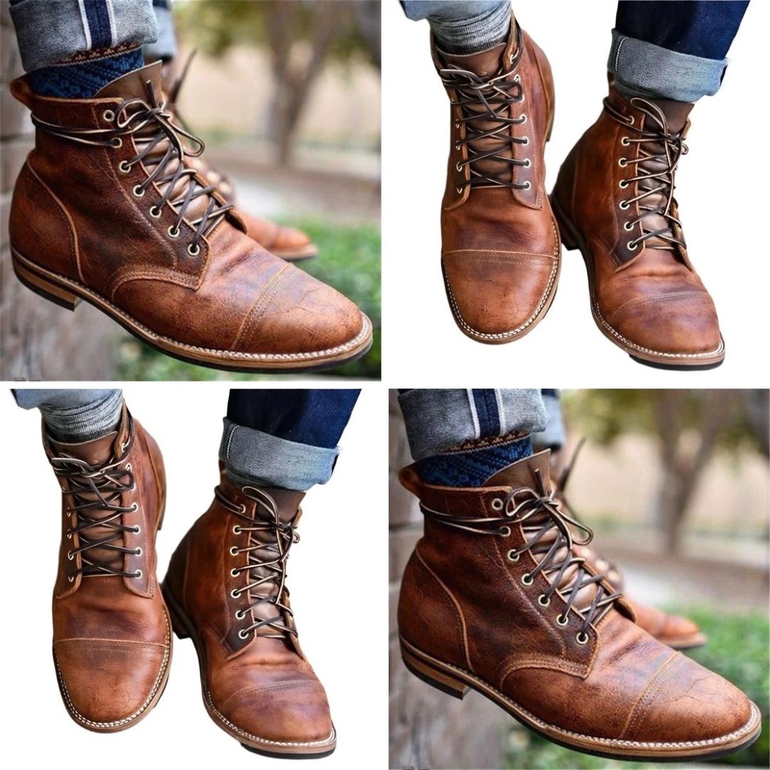 elliot lace up faux leather boots for men oeons.png