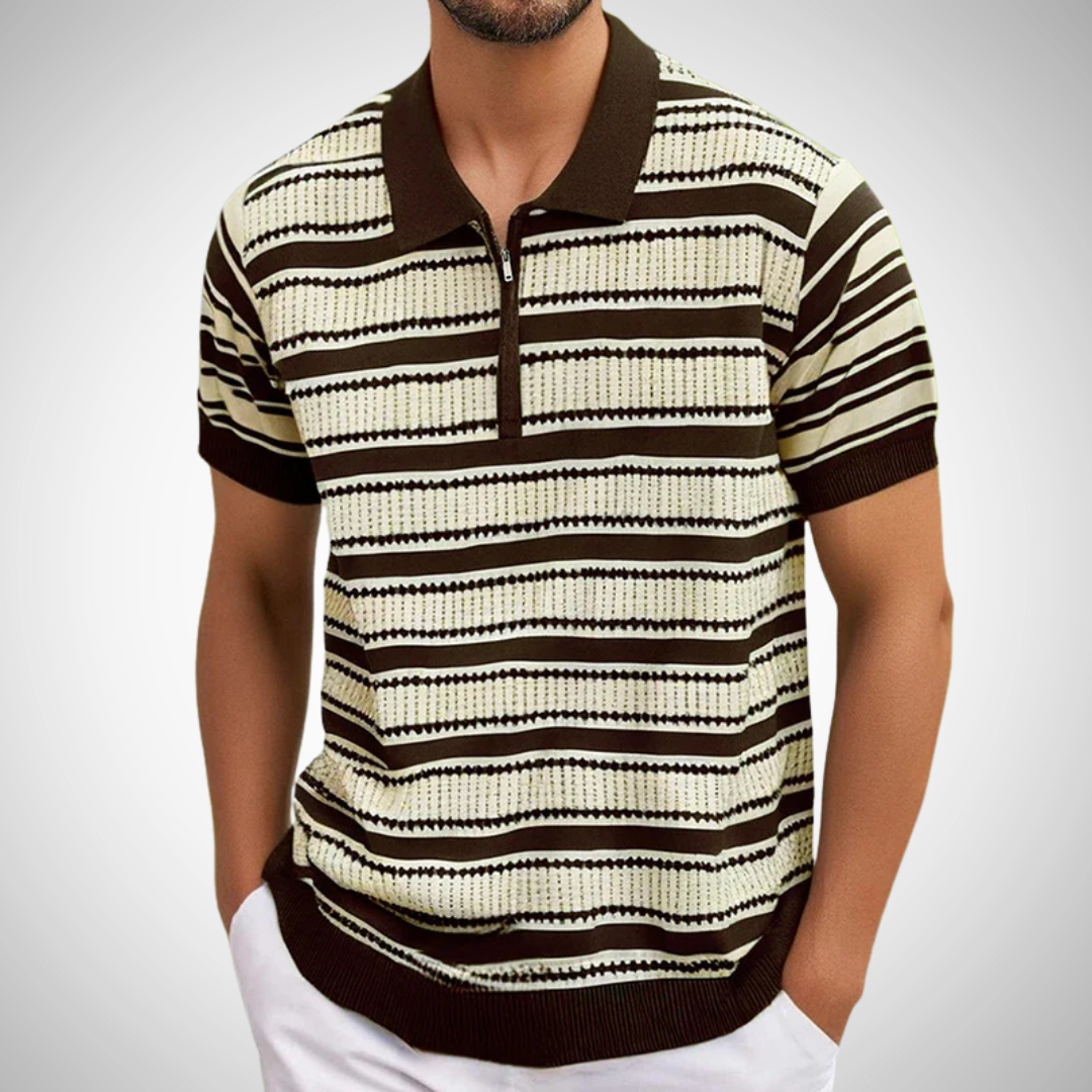 federico striped polo shirt for men ofhly.png