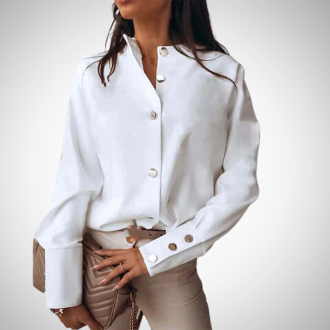 gabriella buttoned long sleeve blouse for women a1wu0.png