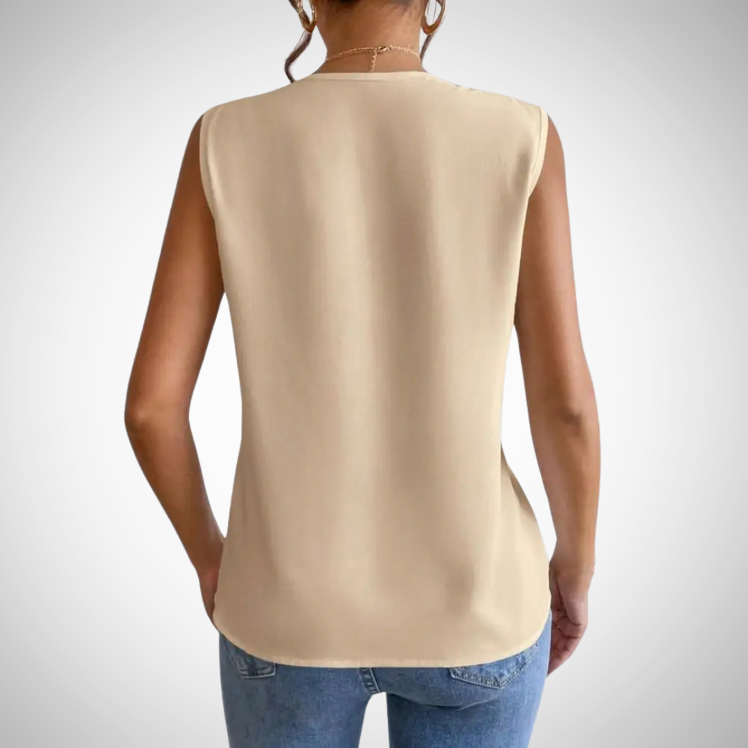 georgina v neck blouse for women az9oy.png