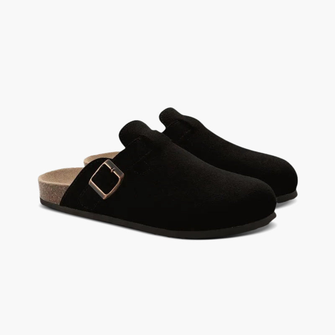 leonardo mens suede luxury clogs slip on g98yd.png