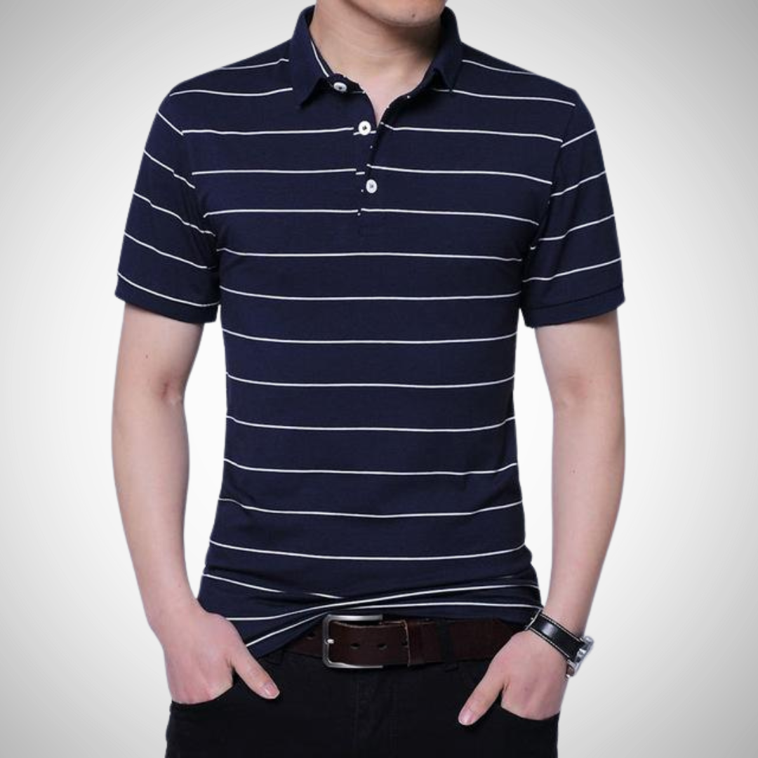 max brand summer stripped polo shirt for men ygafv.png