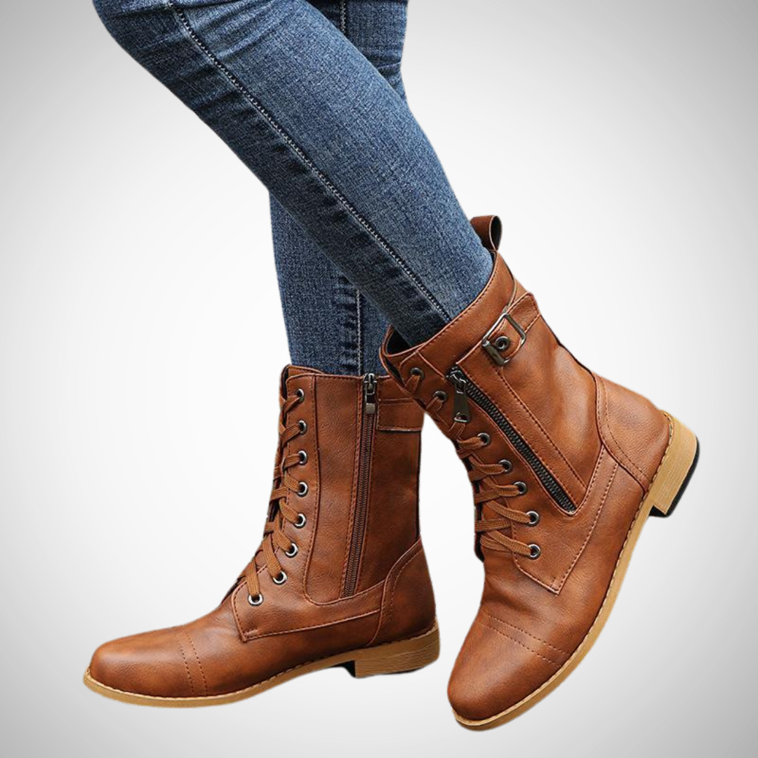 nora faux leather ankle boots with zipper for women perfect for casual days ws52j.png