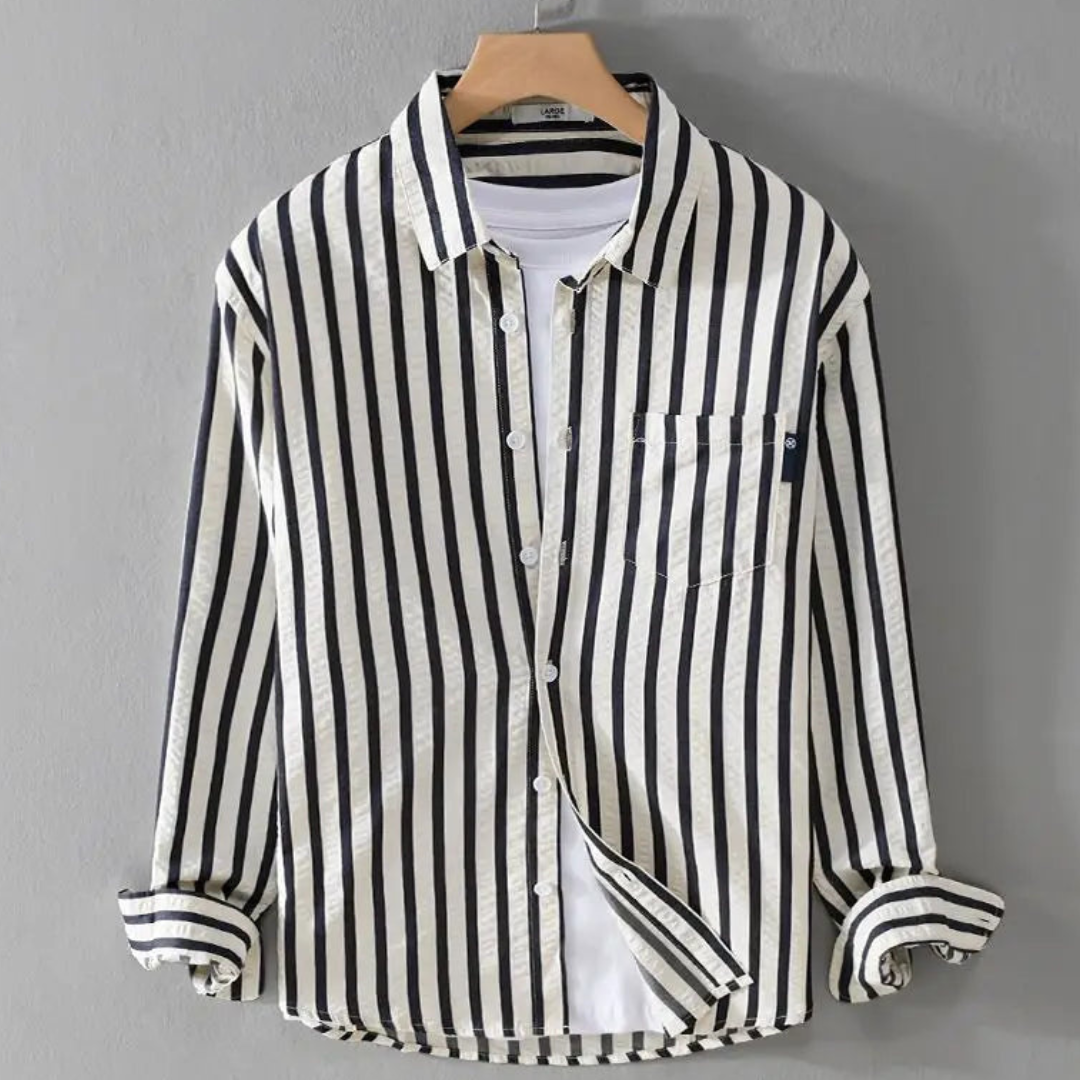 regatta striped dress shirt for men bi30g.png