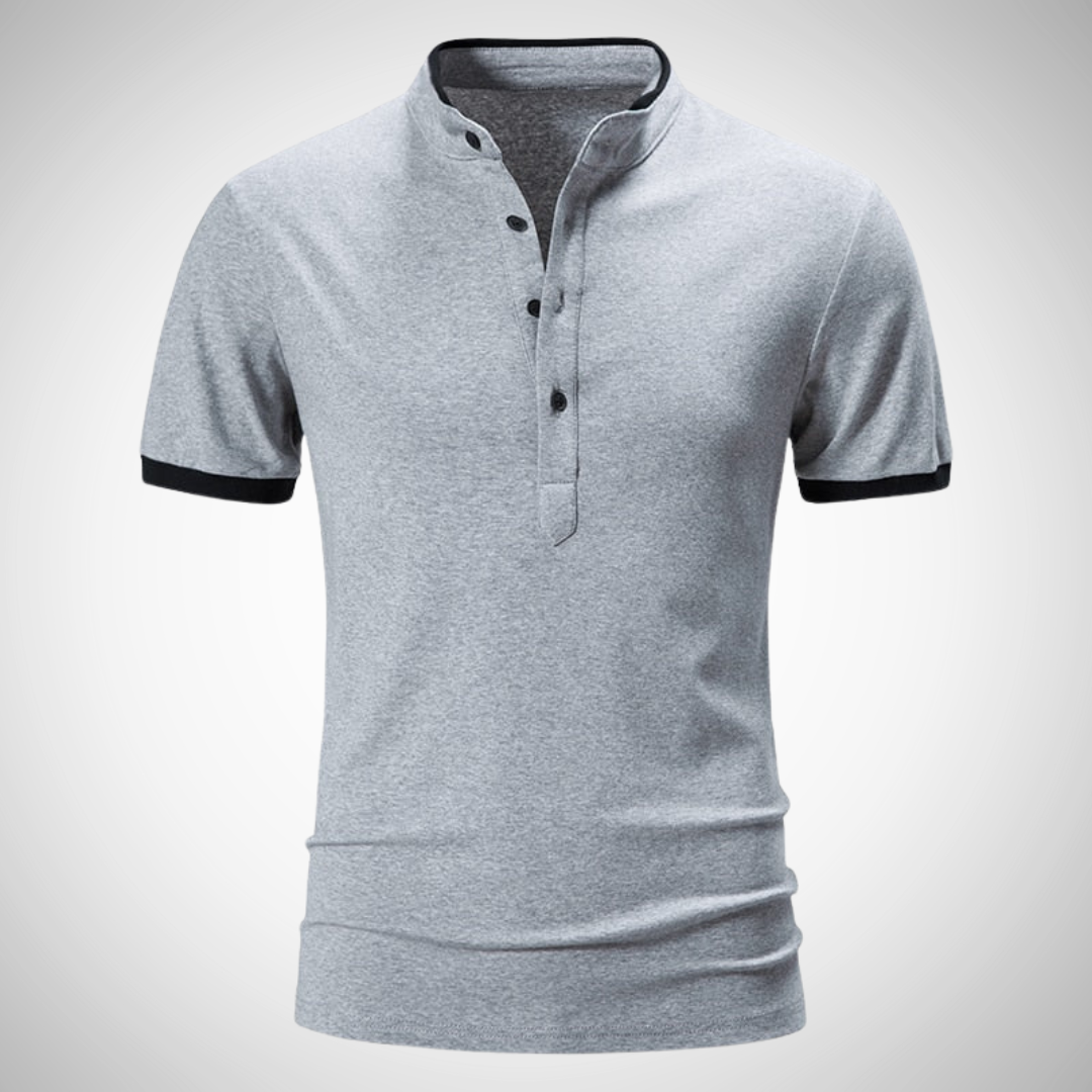 terence cotton short sleeve solid color polo shirt for men kb1eg.png