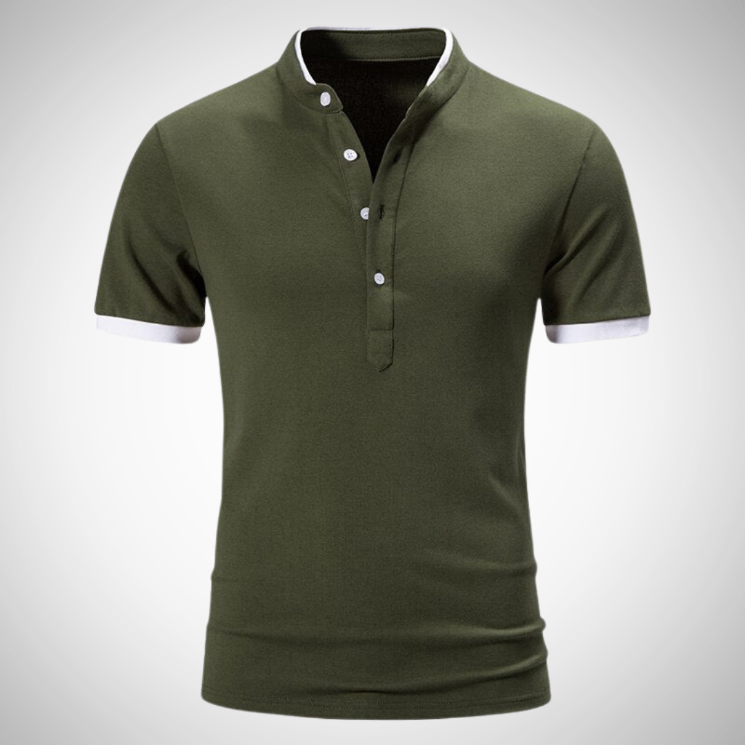 terence cotton short sleeve solid color polo shirt for men s10yi.png